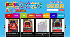 Desktop Screenshot of bouncycastlehire-norwich.com